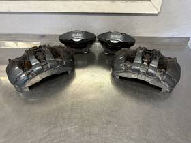 34206860145 Bmw 2008-2013 E82 E88 135i Front And Rear Brake Calipers Set Four Brembo Grey Gray