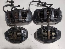 536.bm1q08 Bmw 2008 135i E88 Convertible Auto Rwd - Brembo Brake Caliper Set Oem