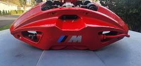 884335102 Bmw 884335202/ Factory Red Front Brake Calipers 4 Piston