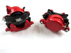 B12502bk-l Bous Performance B12502r 78-88 Gm Metric Front Loaded Brake Calipers Pair R&l Black Finish B12502bk-l/r