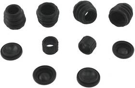 16199 Branded Disc Brake Caliper Guide Pin Boot Kit - Replacement Rubber Bushings Set
