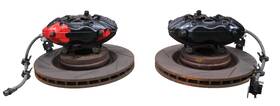 04854455am Brembo 2006-2023 Dodge Challenger Charger Srt8 Rear Brake Caliper Rotor Set 88k