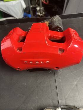 1044643-00-f Brembo 2017-2023 Tesla Model 3/y Perfomance Left Rear Brake Caliper #4