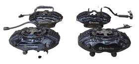 68002158aa Brembo Jeep Grand Cherokee Srt 06-10 Oem Set Front Rear Caliper Brake 100k