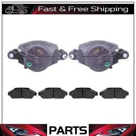 Autoseri20231106ys3524 C-tek Cardone Reman Front Left Right Brake Calipers And Metallic Pads For 1987-1991 Chevrolet Blazer
