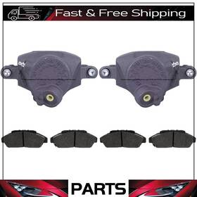 Autoseri20231106ys3534 C-tek Cardone Reman Front Left Right Brake Calipers And Metallic Pads For 1975-1978 Gmc C15