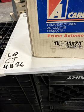16-4357a Cardone 082617436526 Remanufactured Automotive Products Loaded Brake Caliper