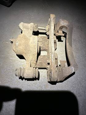 587if04 Cardone Disc Brake Caliper Rear Left Used Oem Subaru For 1990-1999 Legacy