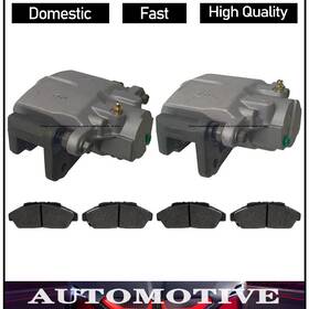 Complt20231101ys3546 Cardone Industries For Cadillac Srx 2004-2009 Rear Kit Brake Calipers With Bracket And Ceramic Pads