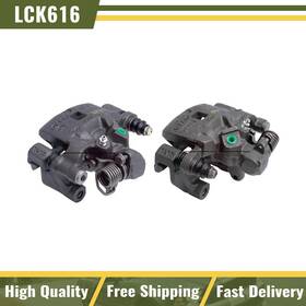Lc19rp1227lca12dbc2401l-cp Cardone Industries For 1994-1999 Cadillac Deville Rear Left And Right Disc Brake Calipers Bracket