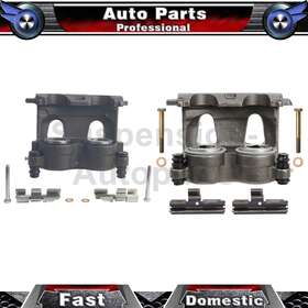 Susp230426047914 Cardone Reman 2 Front Brake Caliper Calipers Fits Ford E-350 Super Duty 7.3l 1999
