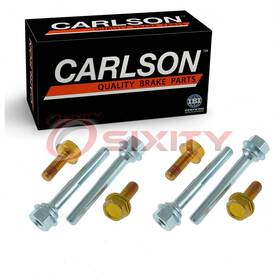 C828 Carlson 33-58 2 Pc Rear Brake Caliper Guide Pin Kits For 2012-2013 Volkswagen Golf Ta