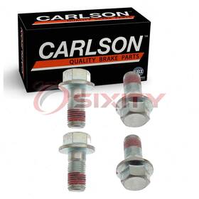Sx-01yy Carlson 2 Pc Front Brake Caliper Bracket Mounting Bolts For 2018-2020 Lexus Ts