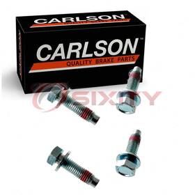 Sx-1233 Carlson 2 Pc Front Brake Caliper Bracket Mounting Bolts For 1994-2010 Dodge Jb