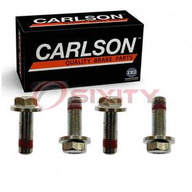Sx-40yq Carlson 2 Pc Front Brake Caliper Bracket Mounting Bolts For 2008-2012 Jeep Sn