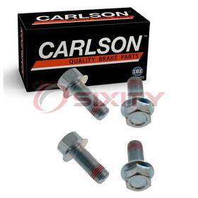 Sx-h86r Carlson 2 Pc Front Brake Caliper Bracket Mounting Bolts For 2016-2020 Kia Ol