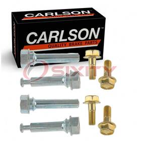 Sx-p17q Carlson 2 Pc Front Brake Caliper Guide Pin Kits For 2014-2016 Kia Forte Disc Xv