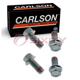 Sx-sw62 Carlson 2 Pc Front Brake Caliper Bracket Mounting Bolts For 1999-2008 Toyota Fh