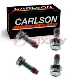 Sx-t88w Carlson 2 Pc Front Brake Caliper Bracket Mounting Bolts For 2001-2007 Fm