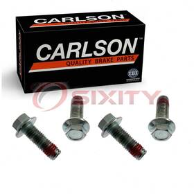 Sx-y4va Carlson 2 Pc Front Brake Caliper Bracket Mounting Bolts For 2015-2022 Volvo Ba
