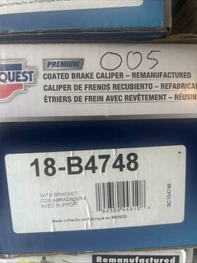 18-4686 Carquest Brake Calipers Rear Passenger Right Side For E350 Van E150 E250 F150 Truck 005