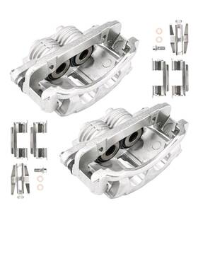 Am-2540167803 Carquest Front Right And Left Caliper With Bracket 18-b4723 18-b4722 No Core 22