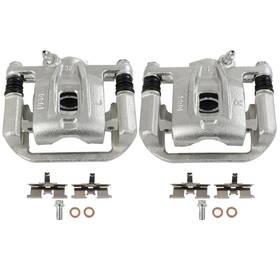 Z84550001g Cciyu Pair Rear Disc Brake Calipers With Bracket For 2004-2010 Chevrolet Optra