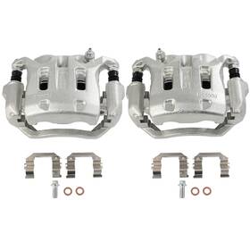Z84553001g Cciyu Pair Front Disc Brake Calipers With Bracket For 2011 2012 2013 Infiniti M37 Awd