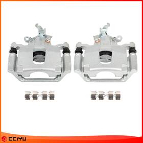 Z84558701g Cciyu Pair Rear Disc Brake Calipers With Bracket For 2012-2018 Dodge Journey