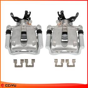 Z84559901g Cciyu Pair Rear Disc Brake Calipers With Bracket For 2014-2015 Chevrolet Malibu
