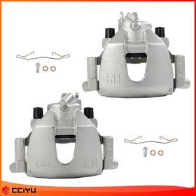 Z845ss56701g Cciyu Pair Front Disc Brake Calipers With Bracket For 2005-2007 Mazda 3 2006-07 5
