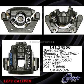141.34555 Centric Parts For Bmw M3 2001 2002 2003 2004 2005 2006 Rear Right Brake Caliper Csw