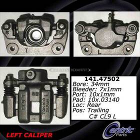 141.47501 Centric Parts Rear Right Brake Caliper For Subaru Loyale 1990