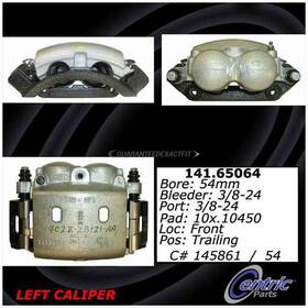 141.65064 Centric Parts For Ford E-150 Club Wagon 2004 2005 2006 Front Left Brake Caliper