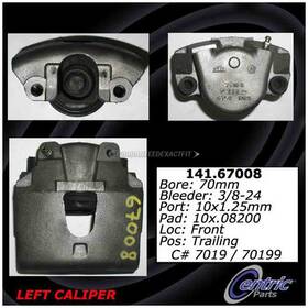 141.67008 Centric Parts For Dodge Dakota Durango 2000-2002 Front Left Brake Caliper Csw