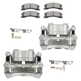 Cf841737sa01 Cfsa Front Brake Rotors Calipers For 99-04 Jeep Grand Cherokee With Ceramic Pads