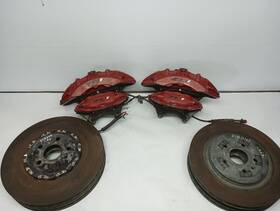 536-10101l Chevrolet Set Of 4 Brembo Brake Lines Rotors And Calipers From 2017 Chevy Camaro 11728633