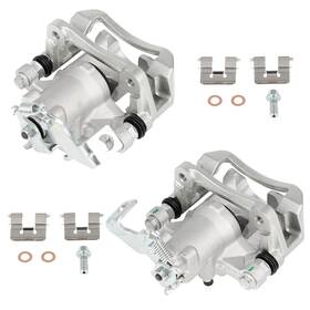 13309397 Choiceshare For 2013-2017 Hyundai Elantra Gt Rear Left Right Disc Brake Calipers With Bracket