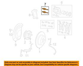 68317915aa Chrysler Oem 18-23 Wrangler Brake Components-caliper Pin