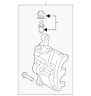 Ck4z2b120b Ford Genuine Caliper