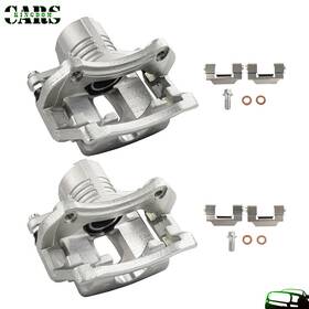 C84557101km Ckm Pair Rear Brake Calipers With Bracket For 2008 09 10 11 12 2013 Cadillac Cts