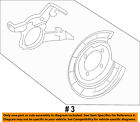 Cl8z2b540a Ford Oem Rear Plate Splash Dust Shield