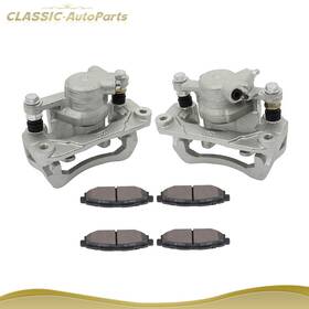 C83926001aps Classic Autoparts Rear Brake Calipers And Ceramic Pads For 08-14 Subaru Impreza 2013-16 Wrx