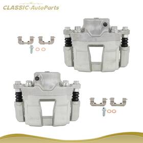 Classic Autoparts C843pa57401aps Front Left Right Brake Calipers With Bracket Pair For 2012-2015 Hyundai Sonata