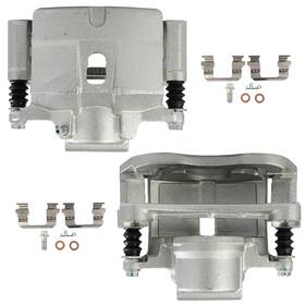 C845573aps Classic Autoparts For 15-16 Chrysler 200 2.4l Casting # 6074 Front Pair Brake Calipers With Bracket