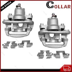 Apo269912 Collar Autoparts 2x New Rear Brake Caliper Kit For Toyota Highlander Lexus Rx330 Rx350 3.3/3.5l