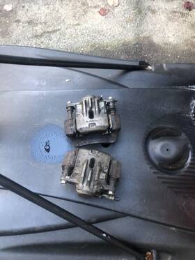 19b7029 Detroit Axle 19b7028 Rear Left Right Brake Calipers With Brackets For Subaru Crosstrek Forester Impreza