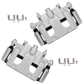 R18b4989 Detroit Axle R18b4988 Front Left And Right Brake Calipers With Bracket 2006-2011 Buick