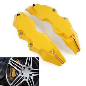 Dictorcoltd 550732291585 Yellow Universal Large Size 3d Style Car Auto Disc Brake Caliper Covers Set Kit