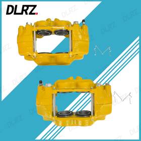 S15020 Dlrz Autoparts For Lexus Gx460 15-23 Toyota 4runner 4.0l V6 Upgrade Yellow Front Brake Calipers